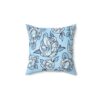 Faux Floral Square Pillow - Image 2